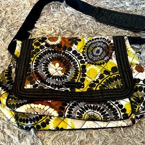 Vera Bradley Large Stroll Around Baby Diaper Bag Cotton Rumba Retired  Pre-Owned